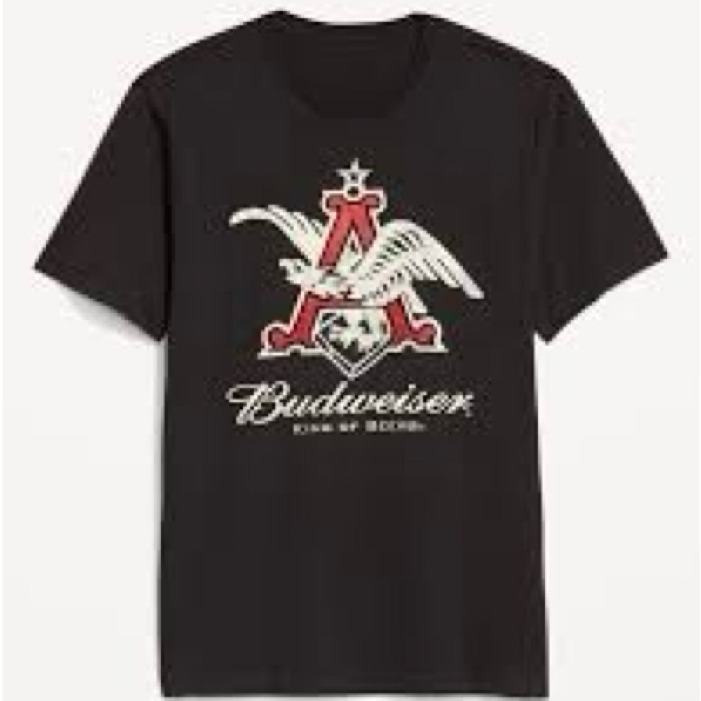 Budweiser Black Short Sleeve Tee